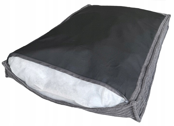 Legowisko Posłanie Poducha MIĘKKIE PLUSZOWE 100x70cm ASO szary