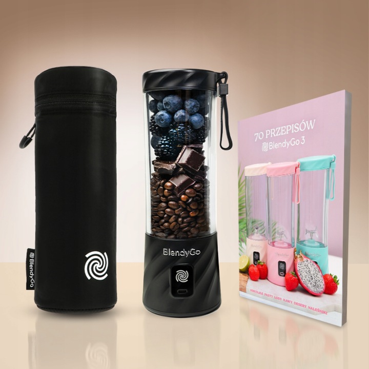 Oryginalny Blender BlendyGo 3 - Bezprzewodowy USB | Blender Nowej Generacji