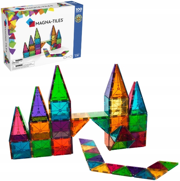 MAGNA-TILES Klocki Magnetyczne Classic 100 el.