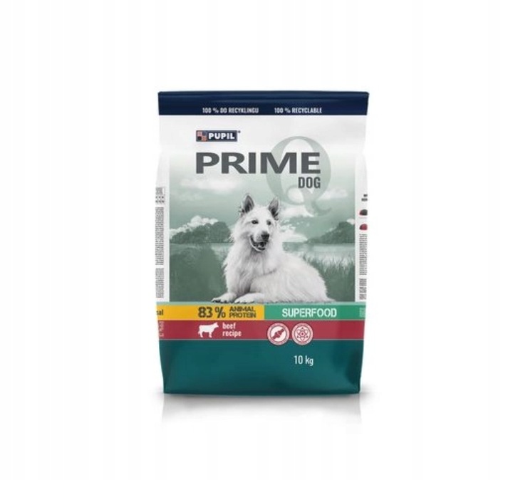 PUPIL karma sucha wołowina 10 kg