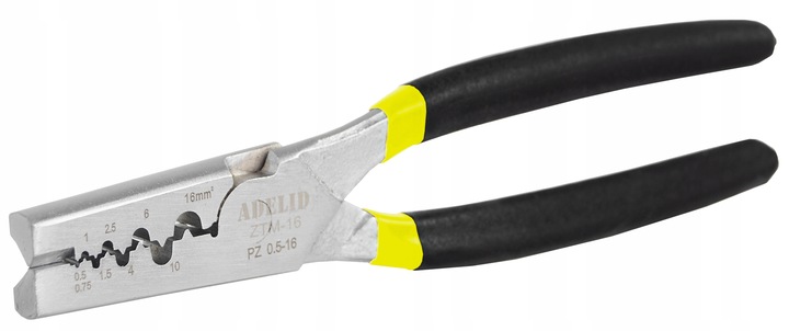 ZACISKARKA PRASKA DO KABLI TULEJEK KOŃCÓWEK 0,5-16