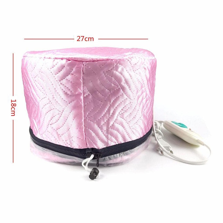 CZEPEK TERMICZNY ELEKTRYCZNY MASKA DO WŁOSÓW FILC REGULACJA TEMPERATURY