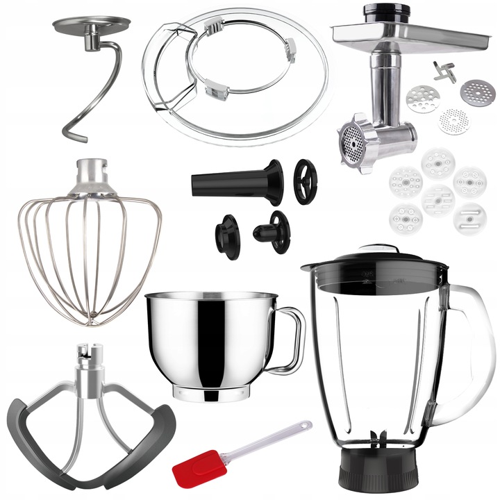 Robot kuchenny mikser planetarny blender kielichowy maszynka do mięsa LOVIO