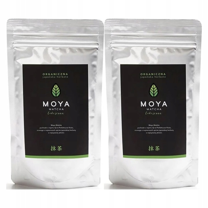 MOYA Matcha Codzienna Japońska Zielona Herbata Organiczna 50g Bio herbatka