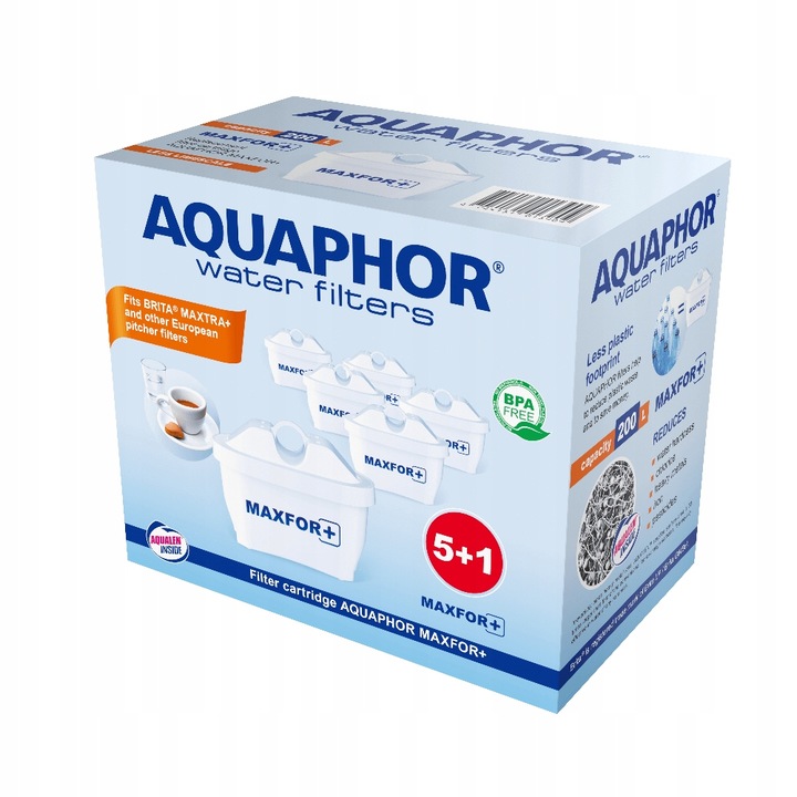 Wkład filtrujący Aquaphor Maxfor + 6 szt.
