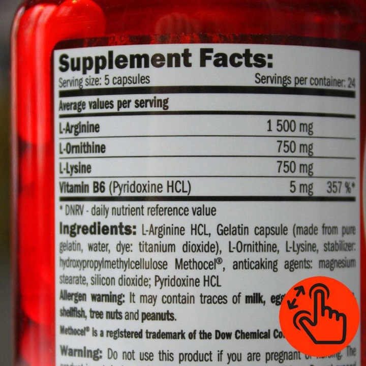 Moc i Siła Kreatyna HCL Kapsułki + Booster Testosteronu +Hormon Wzrostu GH