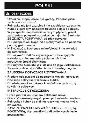 KUBEK TERMICZNY Z UCHEM CONTIGO STREETERVILLE 420ML CZARNY