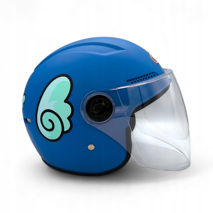 KASK DZIECIĘCY MOTOCYKLOWY DLA DZIECKA MOTOR SKUTER ROWER JUNIOR NA PREZENT