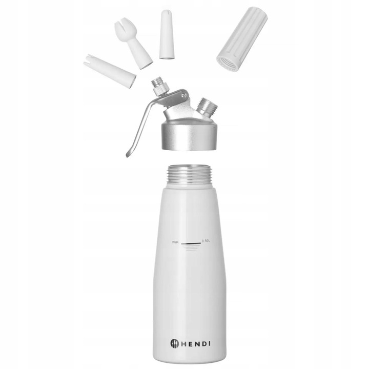 Syfon do Bitej Śmietany Hendi 0,5l