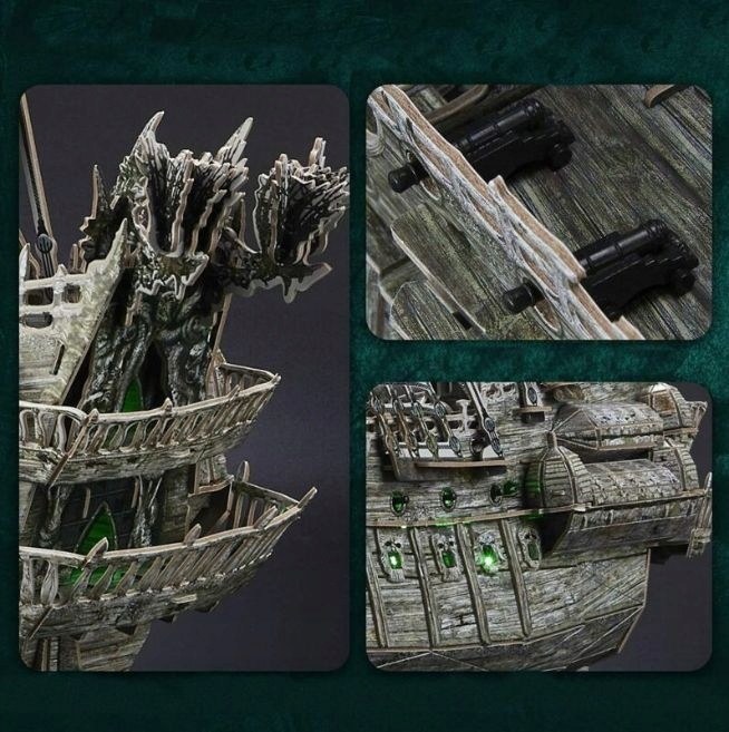 PUZZLE 3D LED - CUBIC FUN - 360 el. - LATAJĄCY HOLENDER