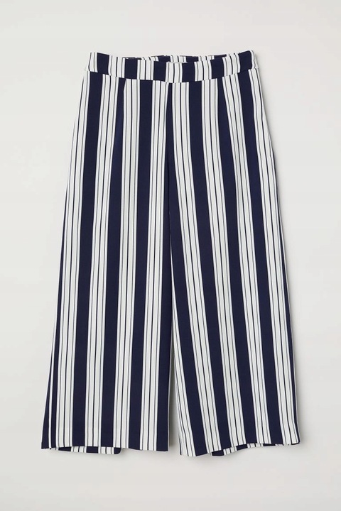H&M 36 S Spodnie culottes PASKI