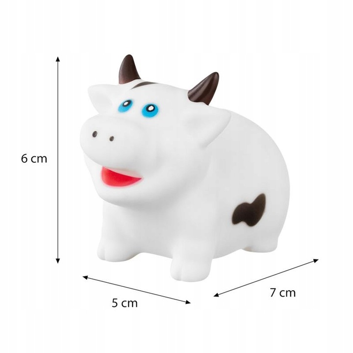 AKUKU ZABAWKI DO KĄPIELI KĄPIELOWE WANNY 4szt