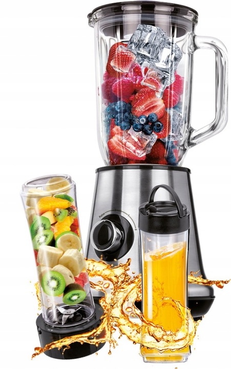 Blender kielichowy MPM MBL-15M +2 BUTELKI SMOOTHIE