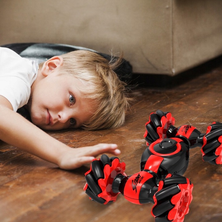 SAMOCHÓD ZDALNIE STEROWANY GESTAMI REKĄ 4X4 PILOT RC DRIFT CAR KOŁA DUŻE