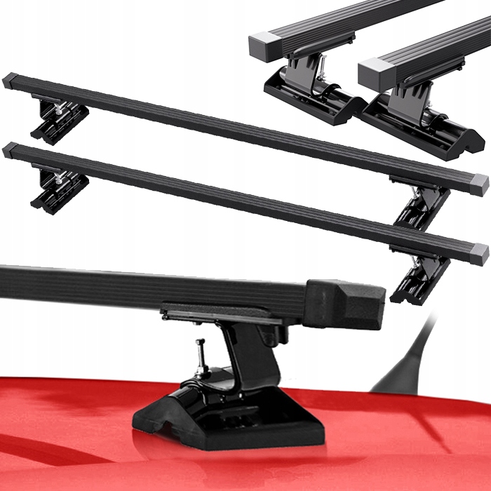 Bagażnik dachowy bazowy belki na dach stal do Hyundai i30 HATCHBACK 2018-