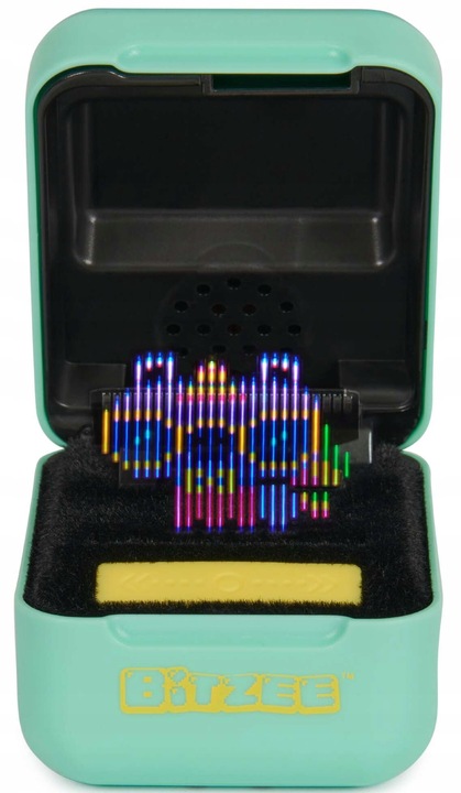 BITZEE INTERAKTYWNE ZWIERZĄTKO CYFROWE HOLOGRAM MIĘTOWE