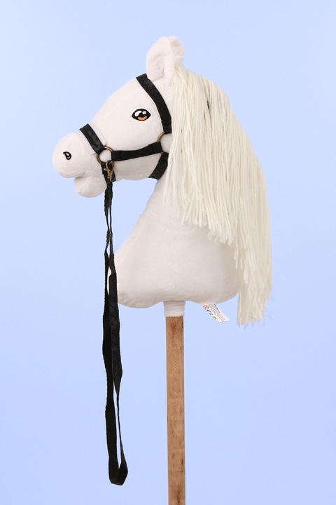 HOBBY HORSE ZESTAW A3 DUŻY KONIK + WODZE + KANTAR PREZENT DLA DZIECKA