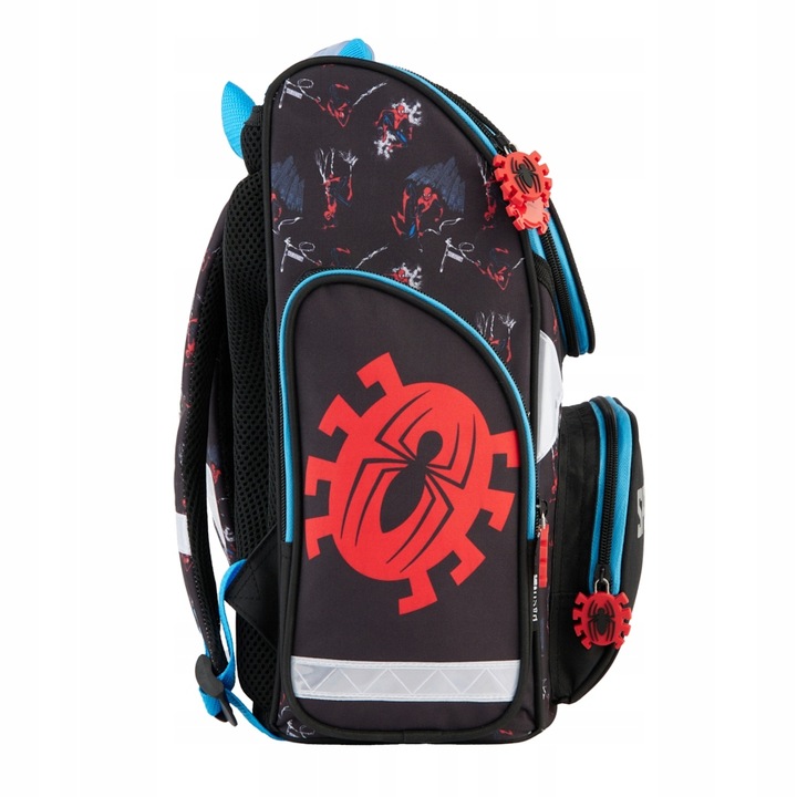 TORNISTER SZKOLNY SPIDER-MAN PASO DLA CHŁOPCA KLASA 1 2 3 MARVEL CZARNY