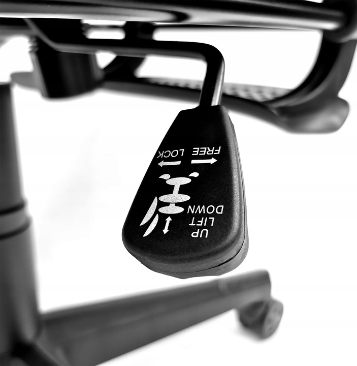 FOTEL GAMINGOWY DLA GRACZA BIUROWY KOMPUTEROWY OBROTOWY PODNÓŻEK KG100 B&R