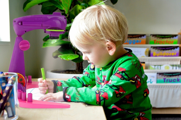 Projektor Rzutnik do Rysowania 32 Slajdy Mazaki Flamaster Szablony