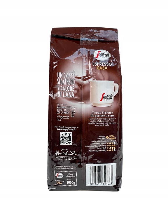 Kawa ziarnista Segafredo Espresso Casa 1kg