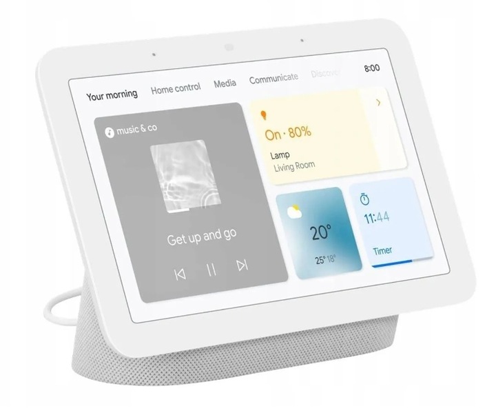 Centrala domu inteligentnego Głośnik Google Nest Hub 2gen biały