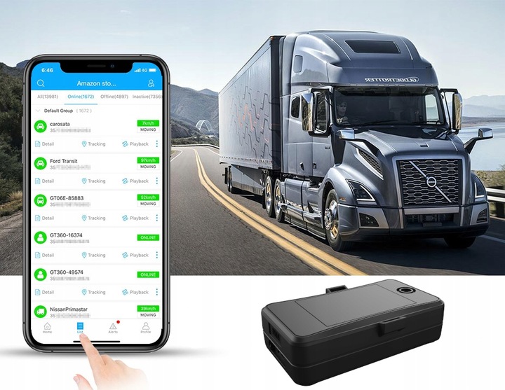 Lokalizator GPS 4G Bateria nawet do 3 lat Bez Ładowania Dostęp na 10 lat