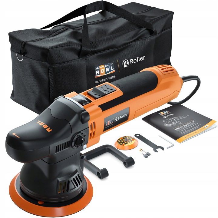 Maszyna polerska ADBL Roller D09125-01+B polerka Dual Action + Torba DA 9mm