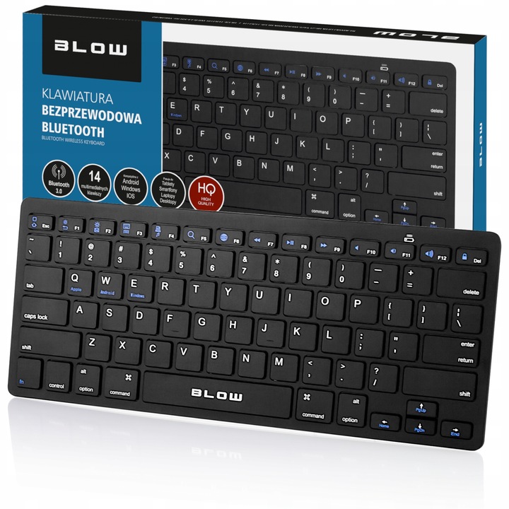 KLAWIATURA BEZPRZEWODOWA BLOW ANDROID iOS SMART TV TABLET PC BLUETOOTH