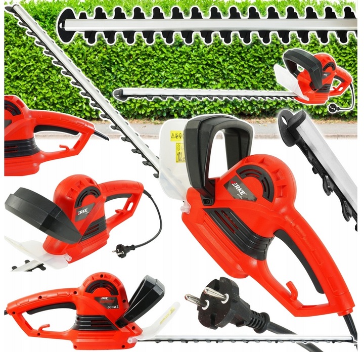 ELEKTRYCZNE NOŻYCE DO ŻYWOPŁOTU KRZEWÓW GAŁĘZI SEKATOR 61CM 680W OSTRE!!