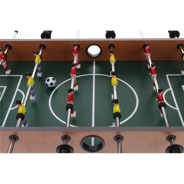 Piłkarzyki Stołowe Stół do Piłkarzyków Piłka Nożna 18 Zawodników 62 cm