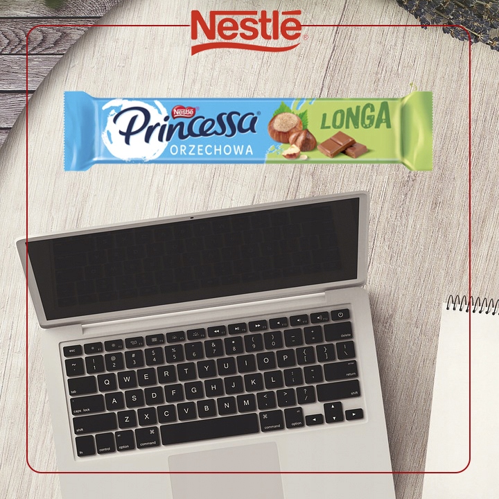 Pakiet Wafel Orzechowy Princessa Longa Nestle 14 x 45 g