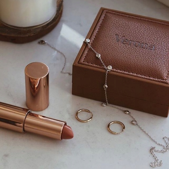 Złote Kolczyki Verona