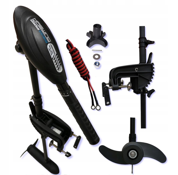 Silnik elektryczny Haswing Osapian 45 lbs 12V kolumna 90cm Strefa ciszy