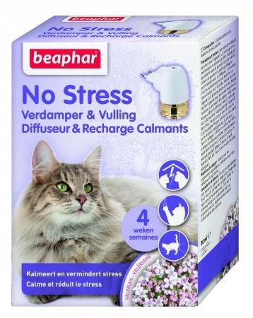 Beaphar NoStress dyfuzor+wkład walaeriana KOT 30ml