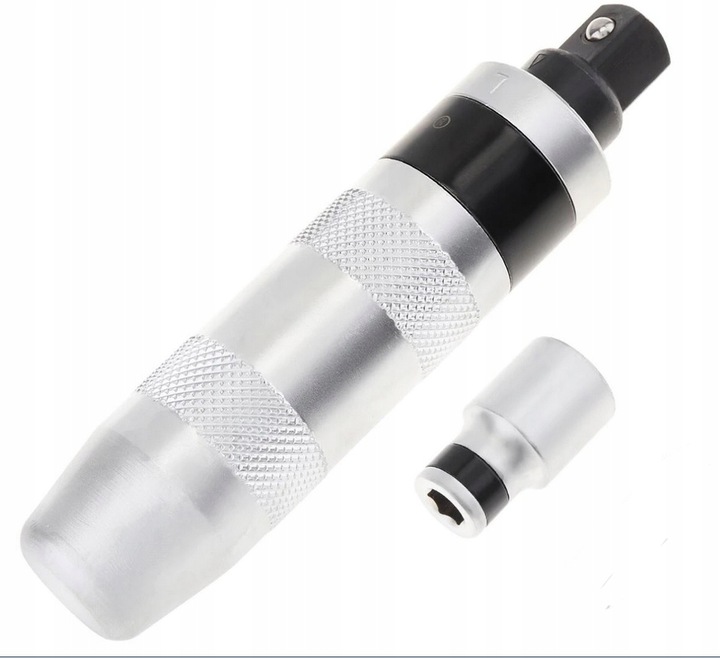 WKRĘTAK ŚRUBOKRĘT UDAROWY DO POBIJANIA + 13 BITÓW