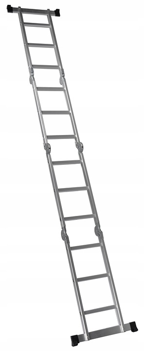 DRABINA ALUMINIOWA PRZEGUBOWA 5W1 4X3 3,5M PODEST