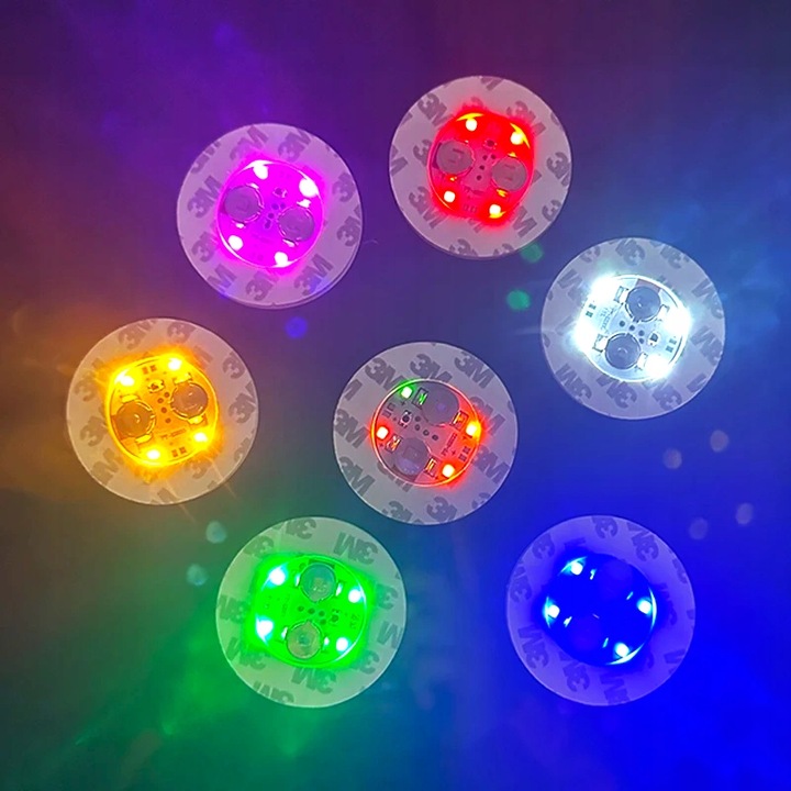 PODSTAWKI LED pod szklanki ZESTAW 10 szt PODKŁADKI dekoracja świąteczna
