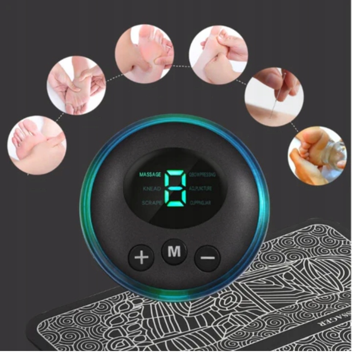 MASAŻER STÓP MATA EMS ELEKTROSTYMULATOR KRĄŻENIA