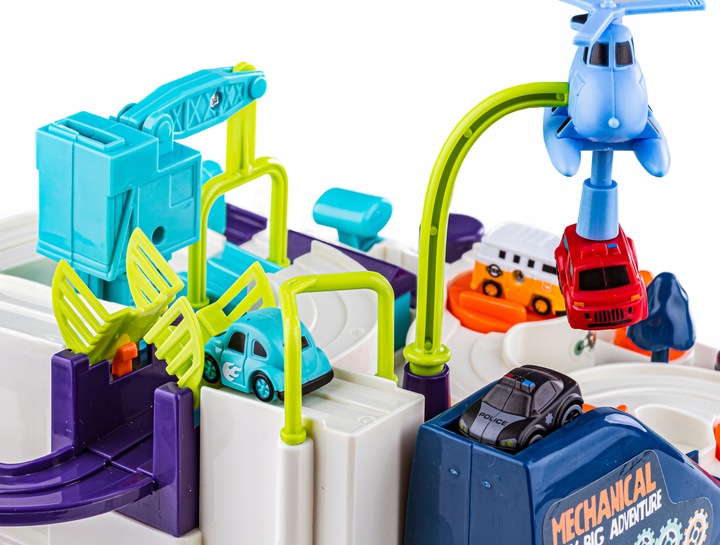 INTERAKTYWNY Tor Przeszkód PARKING SAMOCHODOWY Zabawka Logiczna Autka