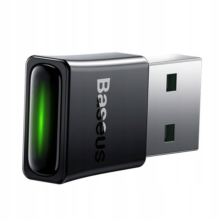 BASEUS PRZENOŚNY BEZPRZEWODOWY ADAPTER USB ODBIORNIK NADAJNIK BLUETOOTH 5.3