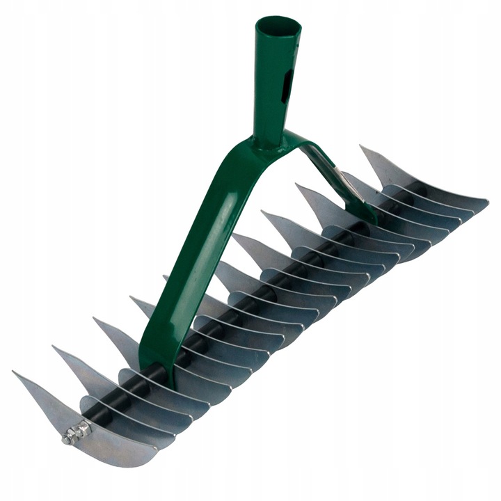 AERATOR WERTYKULATOR OBROTOWY RĘCZNY WAHADŁOWY DO TRAWY TRAWNIKA Z KOLCAMI