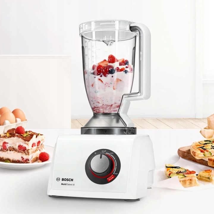 Robot kuchenny Bosch MC812W620 1100W Mikser Blender kielichowy Wyciskarka