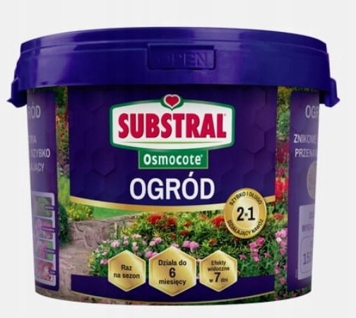 Nawóz Substral osmocote do ogrodu 4,5 kg