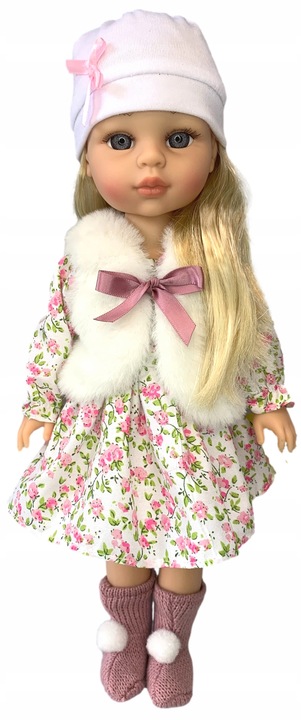 ŚLICZNA LALKA W PUDEŁKU BOBAS MÓWI ŚPIEWA+AKCESORIA