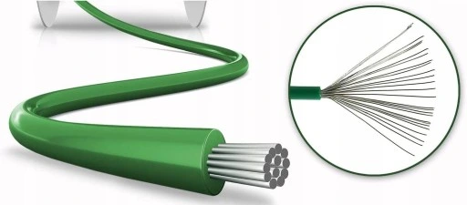 Przewód kabel ograniczający do kosiarki robota 200 metrów wzmocniony 2.7 mm