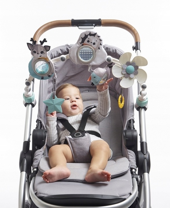 Łuk z zabawkami - Magiczna Kraina - czarno-biały