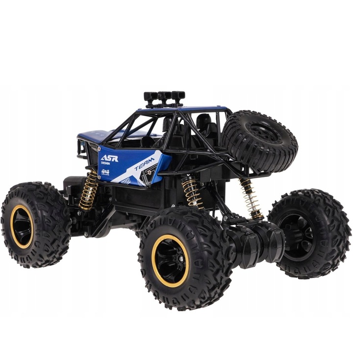 SAMOCHÓD ZDALNIE STEROWANY 1:16 AUTKO AUTO TERENOWE 4X4 NA PILOTA R/C METAL