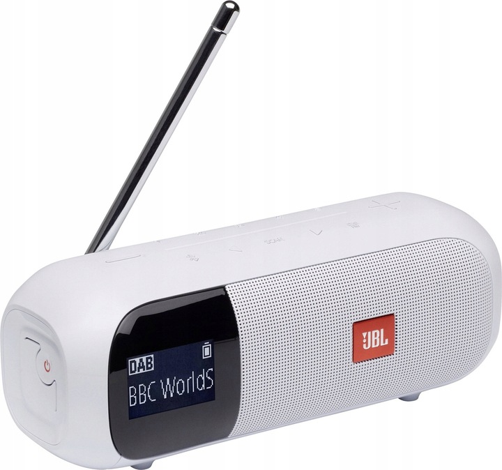 RADIO JBL Tuner 2 DAB+/FM BLUETOOTH IPX7 Białe
