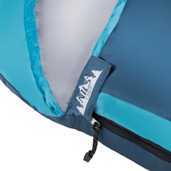 Ciepły turystyczny śpiwór pod namiot campingowy 220 x 80cm Nils Camp NC2012